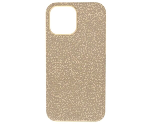 Swarovski high smartphone case iphone® 14 pro max gold tone swarovski 5644914